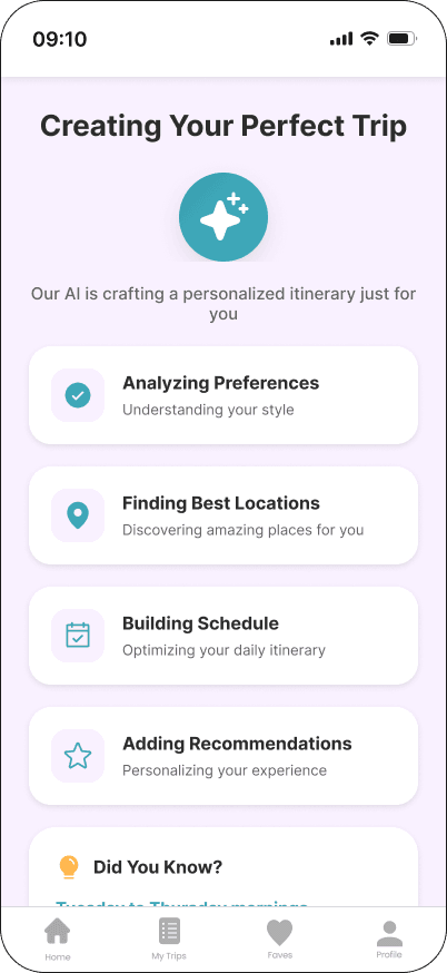 AI builds your day